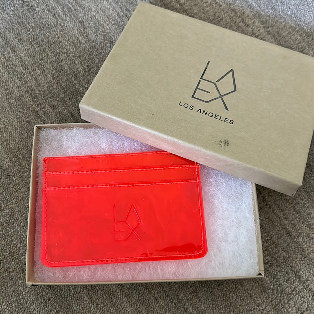 Vinyl card case